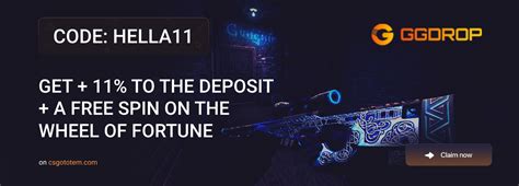 GGDrop Promo Codes for 2024 on CSGOTotem.com.